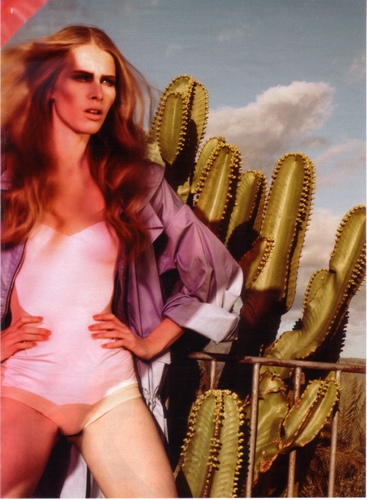 Annemara Post   Glamour Spain March 2010  Photographer Kristian Schuller 